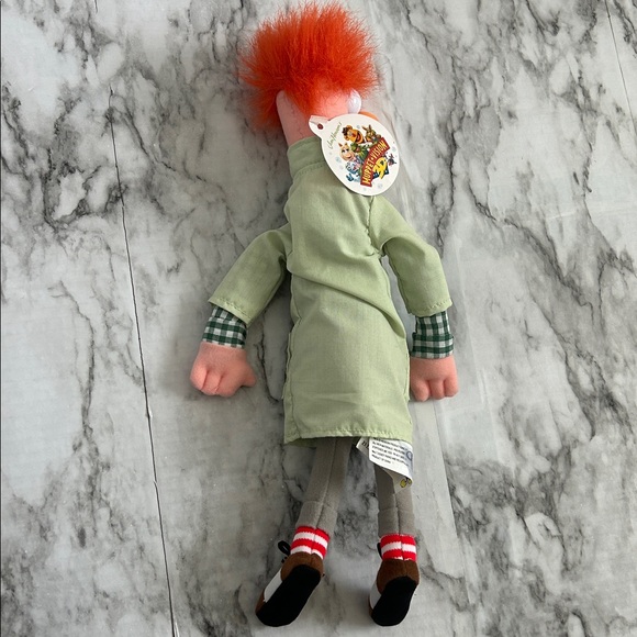 Vintage NWT 1990’s Disney MGM Studios Jim Henson’s Muppet Vision 3D Beaker Plush - Picture 6 of 10